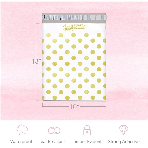 NEW Poshmark Packages "Thank you!" Gift Wrapping Shipping Supplies Set ~ 176Pcs - Picture 2 of 12